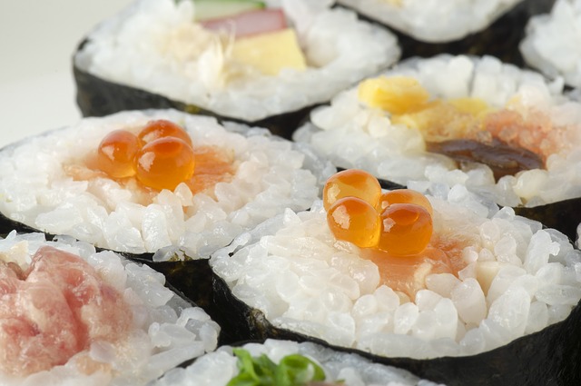 sushi e suas variedades